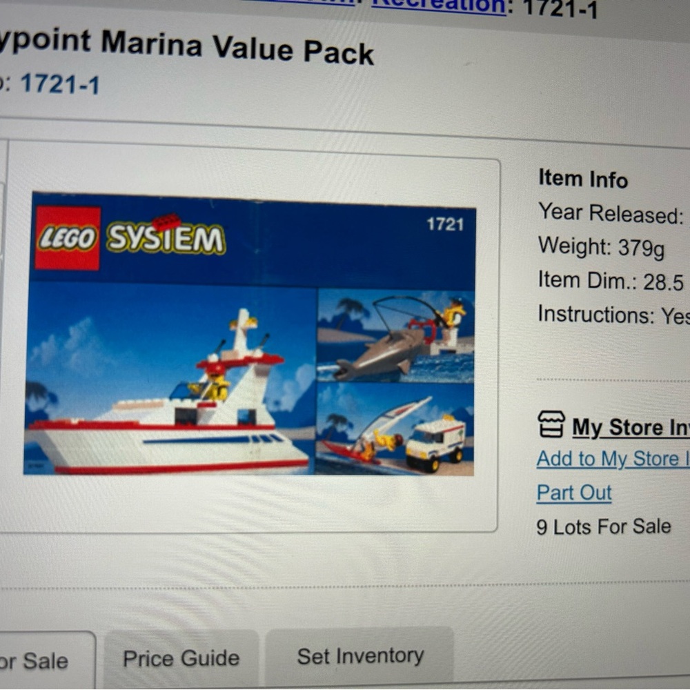 Retired. LEGO Sandypoint Marina Value Pack